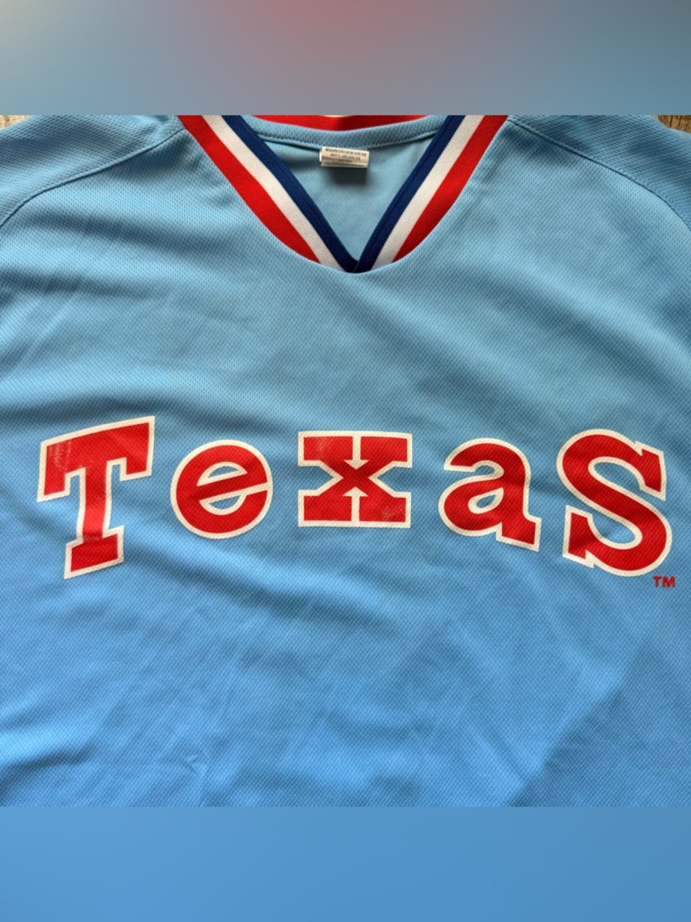 Texas Rangers Shirt MLB Baseball Napoli 5 Fox Southwest Giveaway Adult Medium - Picture 3 of 5